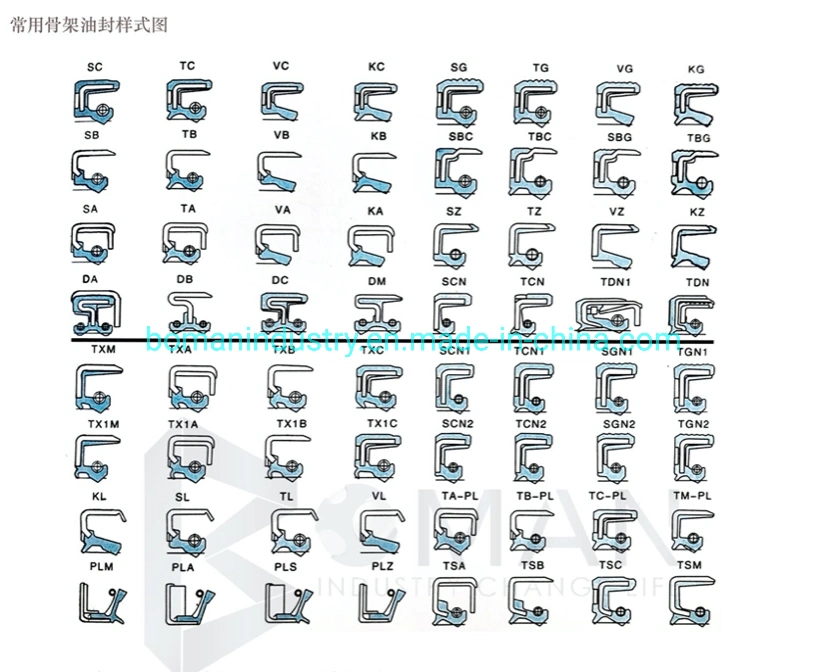 High Quality Silicone FPM NBR Rubber Product Oil Seal (TC/SC/SB/SA/TB/VC/TCN)