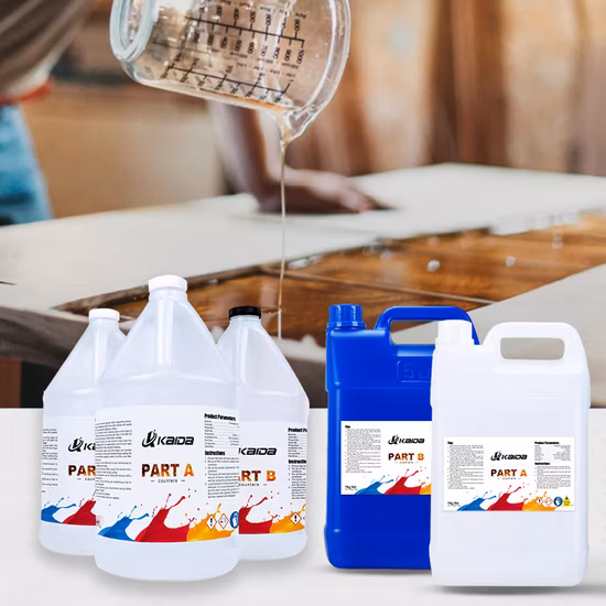 Adhésif époxy Ab en gros, colle Ab à séchage rapide, moulage 3D en deux parties, polyuréthane transparent transparent, polyester insaturé, acrylique, résine époxy UV, prix