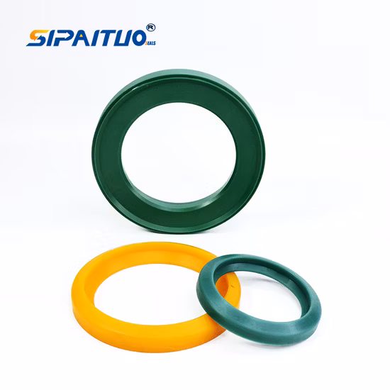 Joint de tige de piston en caoutchouc de valve de polyuréthane pour la pompe à boue de forage pétrolier