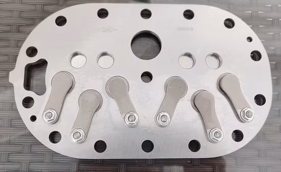 Bitzer Compresseur 4/6he Ensemble de plaque de valve 70 mm (30402315)